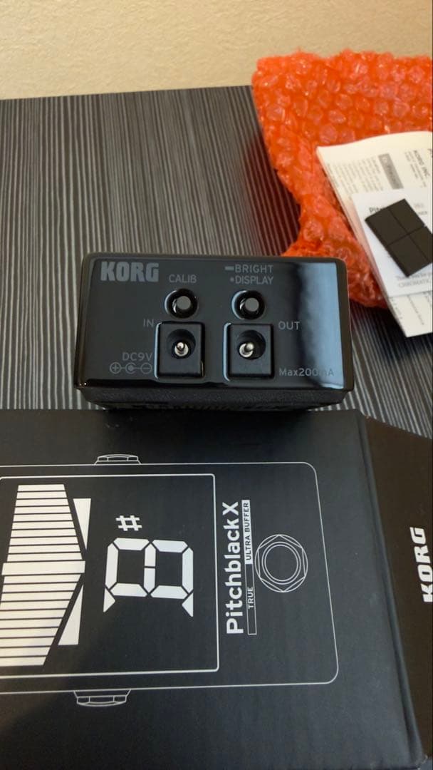 KORG Pitchblack X チューナー