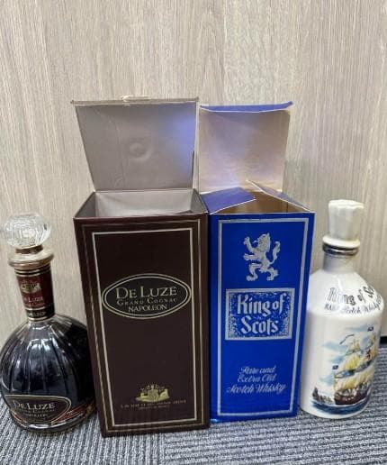 【ユキ】レミーマルタンXO グランコニャック キングオブスコッチ