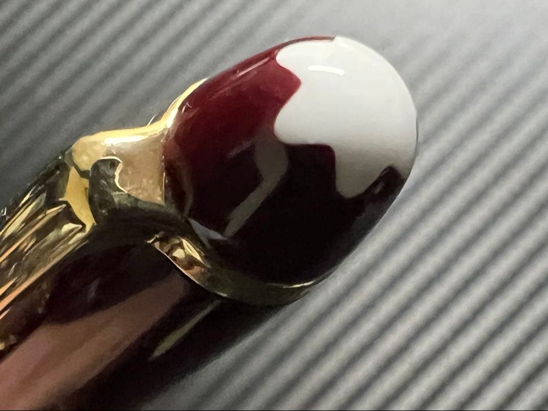 未使用に近い モンブラン 164 クラシック ボルドー ボールペン