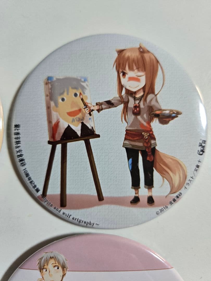 狼と香辛料　缶バッジ　10周年