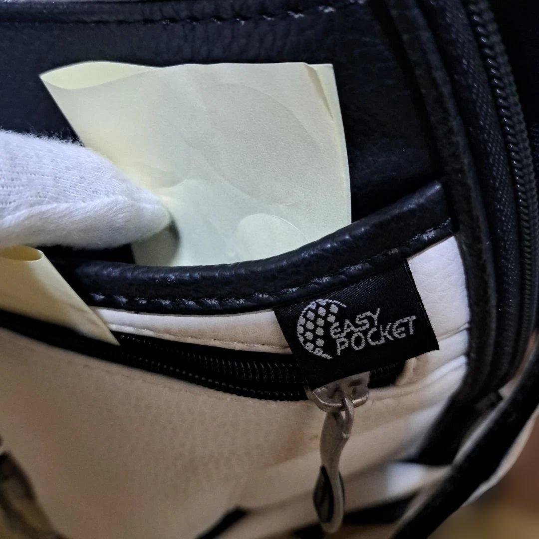 ティゴラゴルフキャディバッグ本格３点式ツアーバック。フード付き。9.5インチ