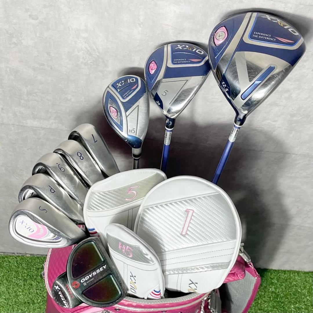 ゼクシオ XXIO MP1100 レディース A ゴルフクラブセット 9本 右用