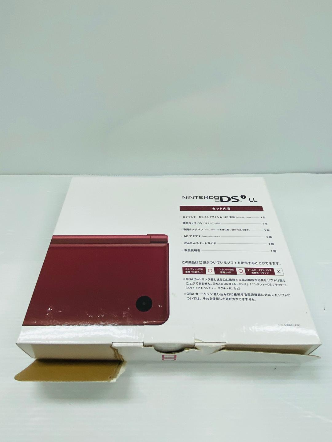 ★未使用品★極美品 ニンテンドーDSi LL ワインレッド【生産終了】訳