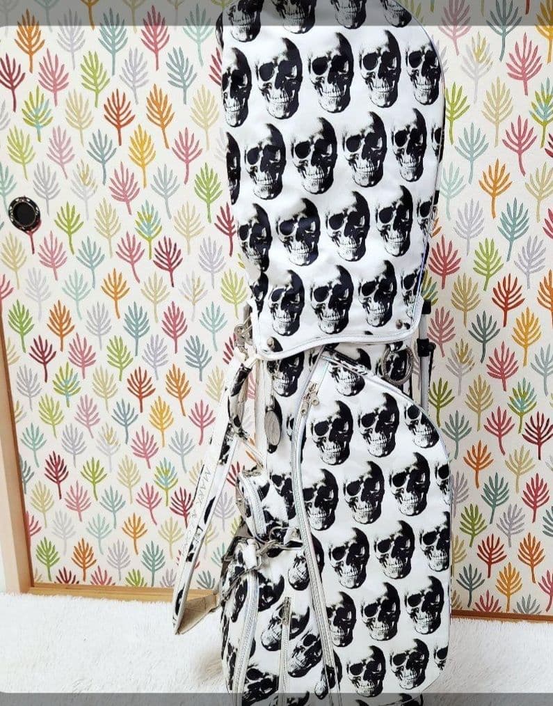 【激レア】MARK&LONA マークアンドロナ スカル柄 キャディバッグ