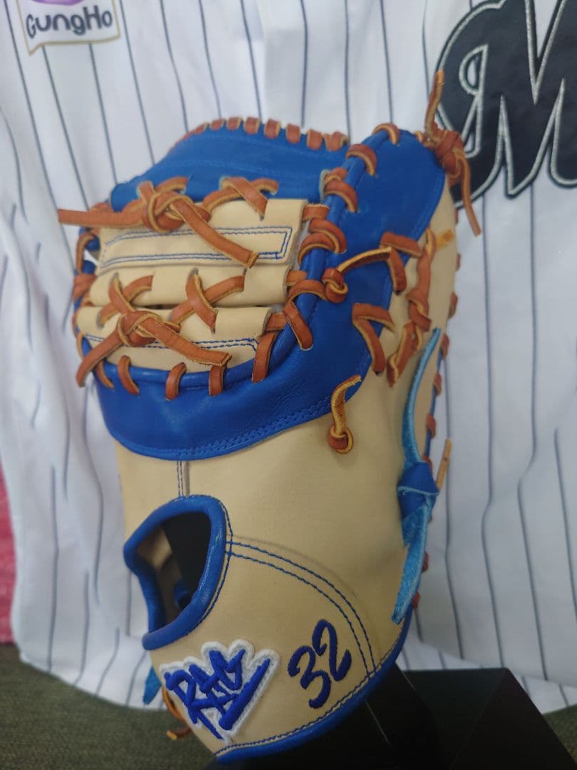 NPB ラグデリオン プロ野球選手支給品硬式 グラブ、ミット2点セット