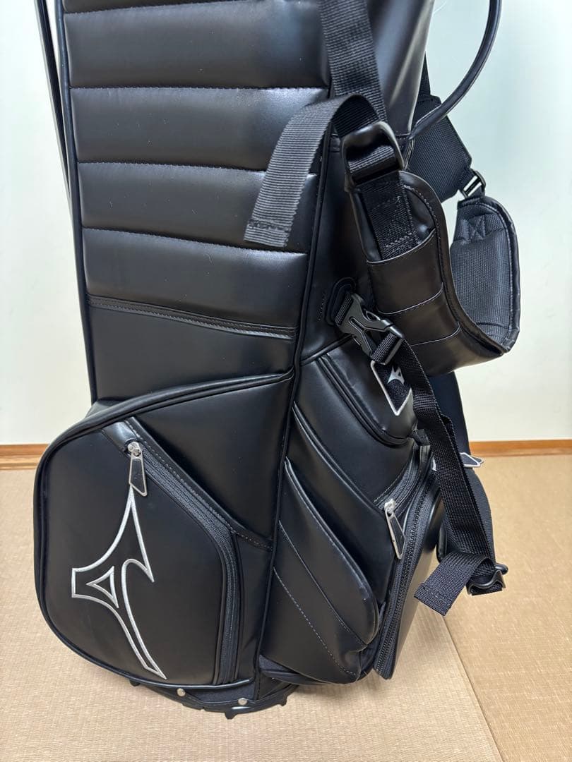 ミズノ　キャディバッグ　ツアースタッフ用プレミアムスタンドタイプ