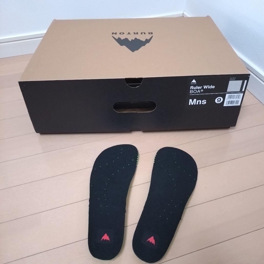 スノーボード BURTON RULER BOA WIDE FIT US9 24-25