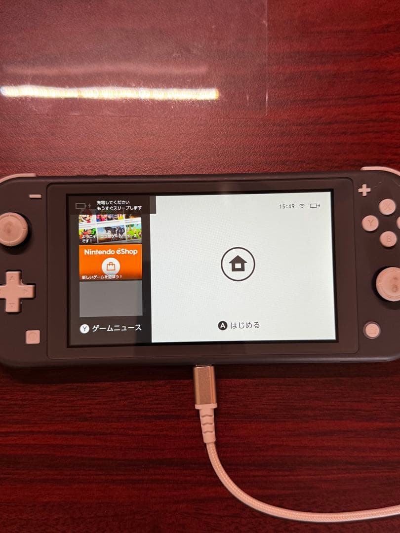 Nintendo Switch Lite Gray 本体（充電ケーブル欠品）