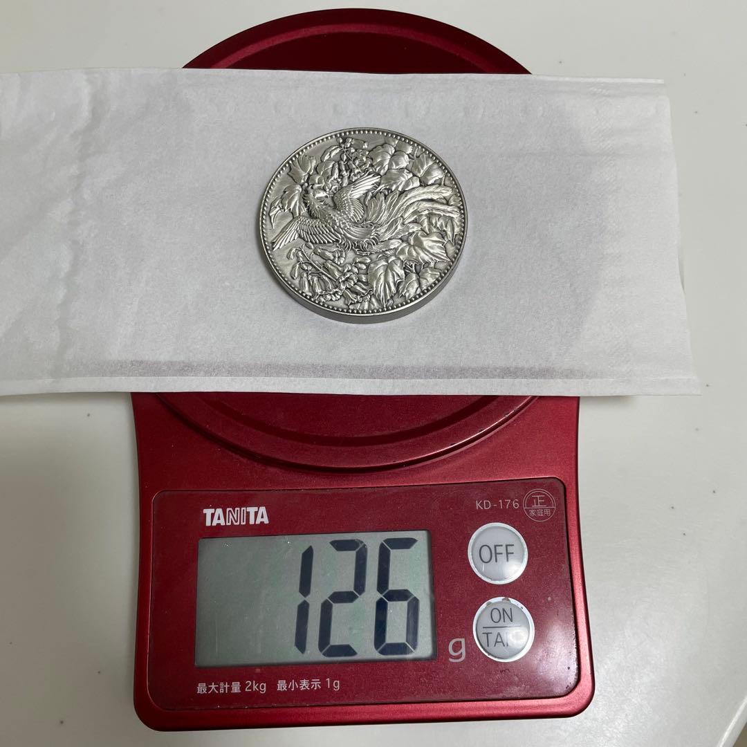 【美品】1982年 500円白銅貨幣発行記念メダル　純銀メダル 純銀