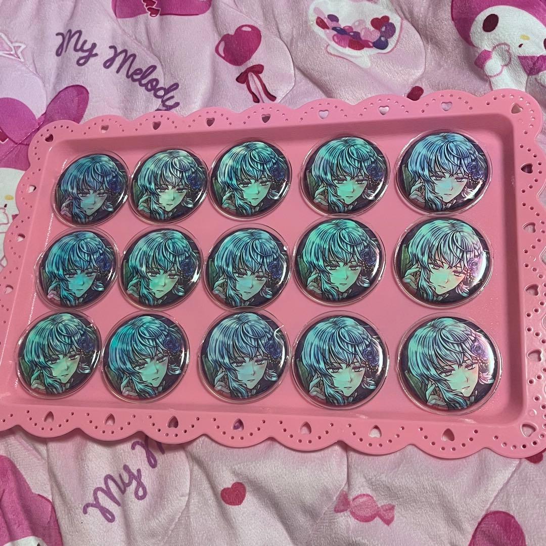 フルーレ・ガルシア あくねこ 誕生日 オーロラ 缶バッチ 30個 2025