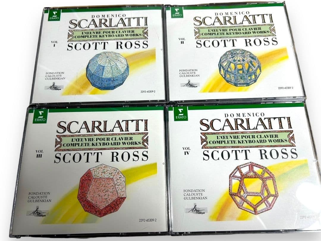 ドメニコ・スカルラッティ ソナタ全集 スコットロス セット