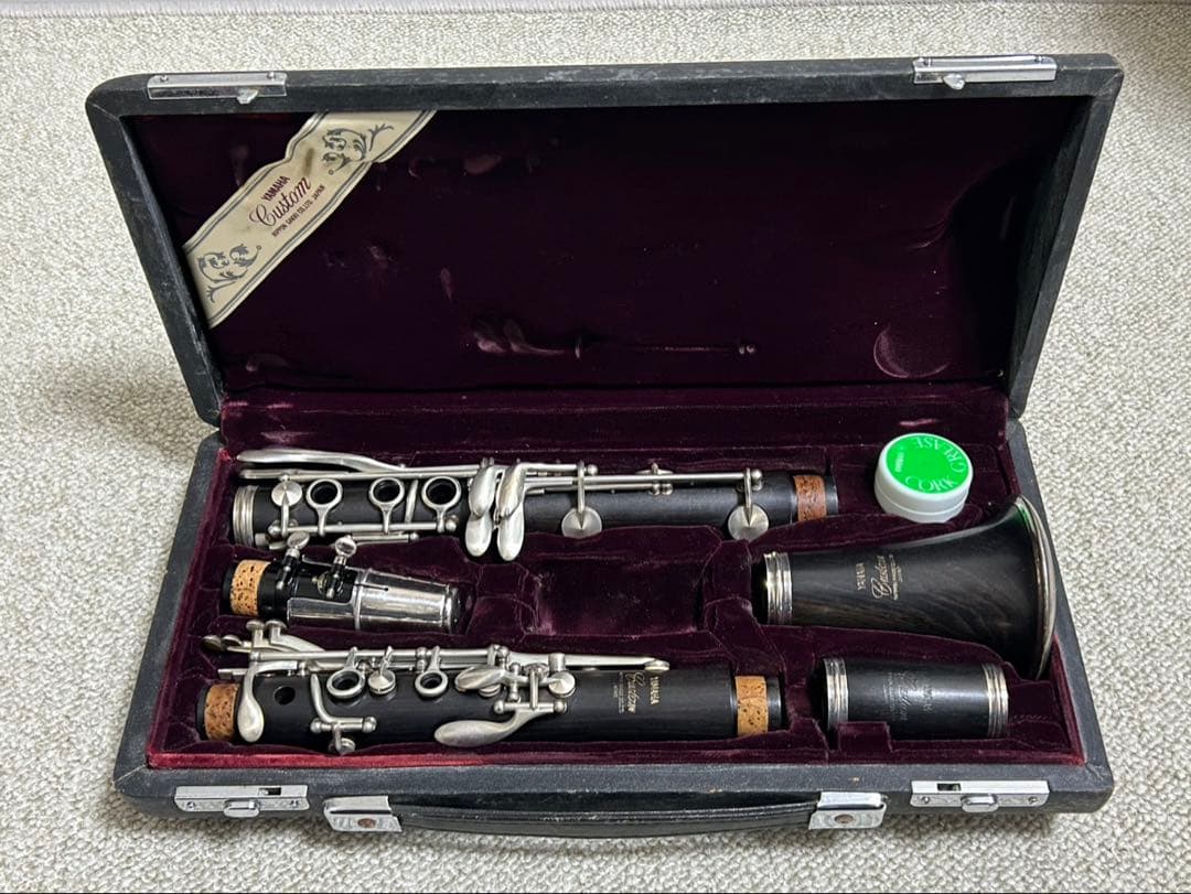 ヤマハ　クラリネット　カスタム　YCL８２　ケース付き