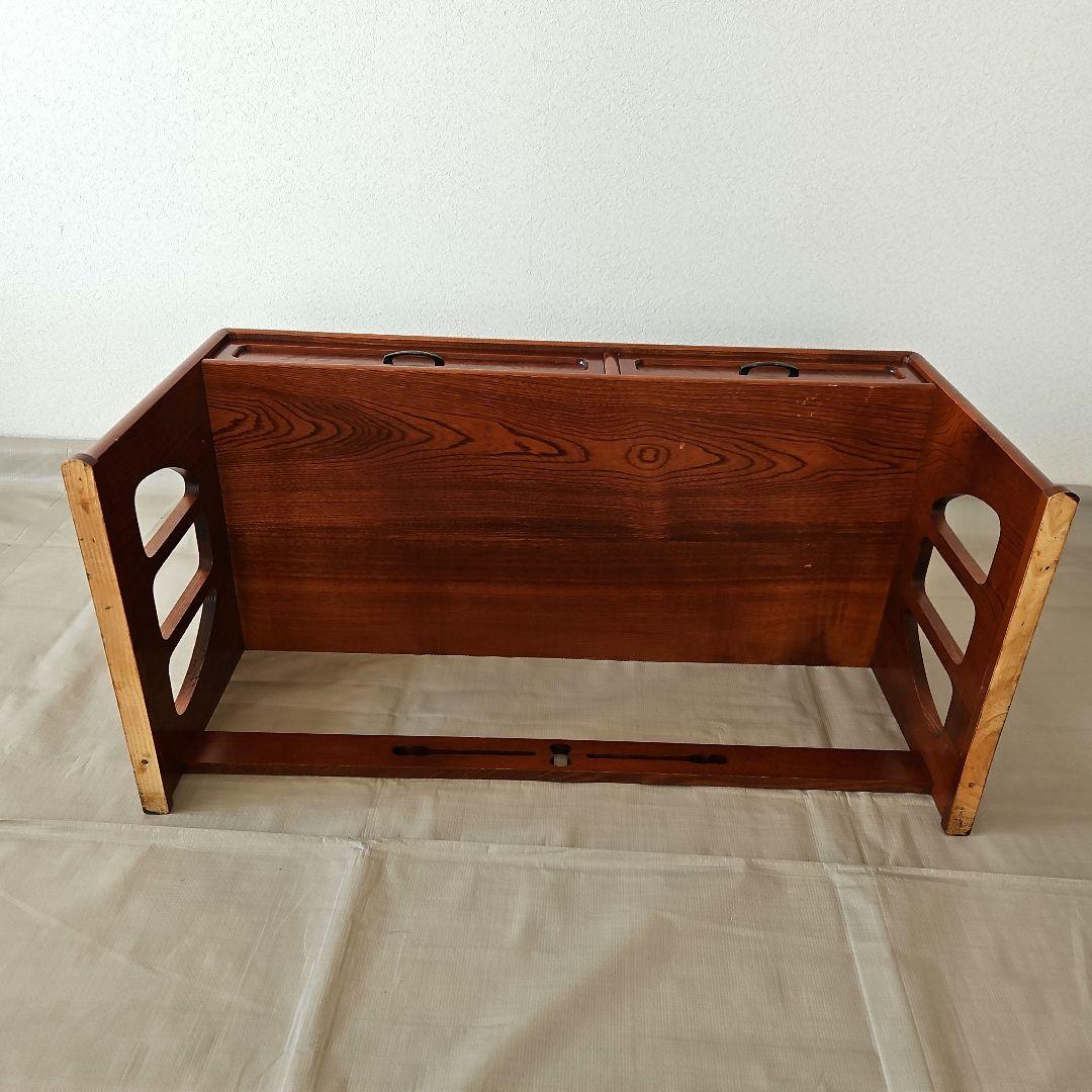 レトロ　文机　座卓　和モダン　木製　チェスト　引き出し　和風　花台　作業台