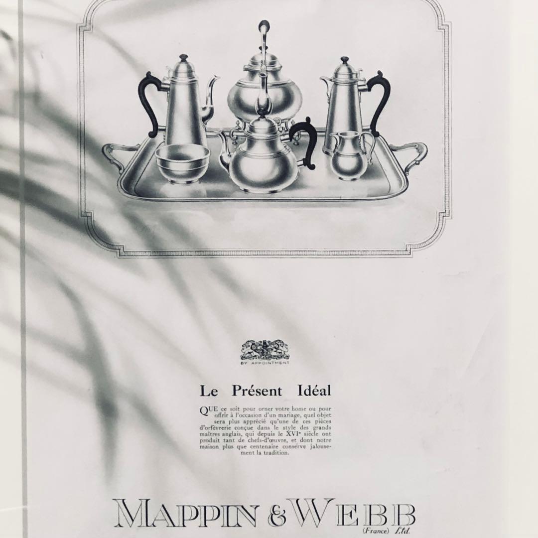 Mappin&Webb アンティークポスター1920’s