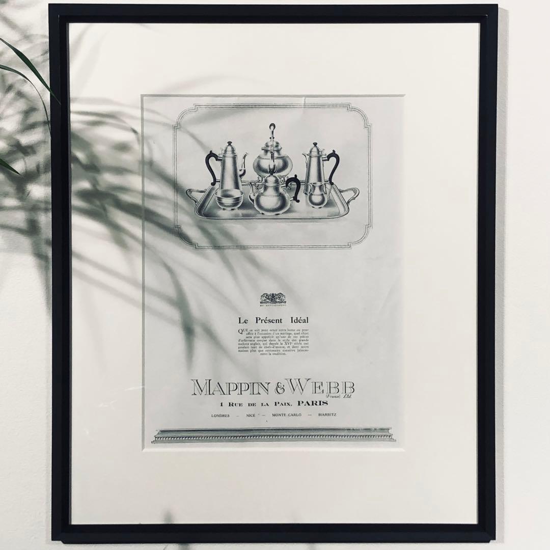 Mappin&Webb アンティークポスター1920’s
