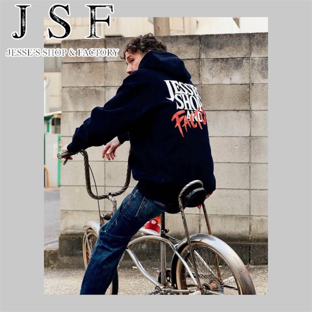 JSF JESSE’S SHOP & FACTORY ロゴパーカー XXL