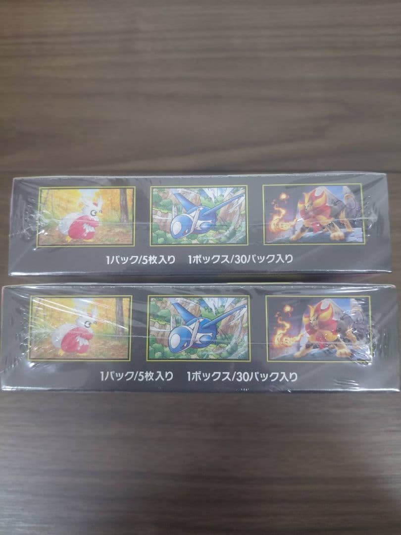 ポケモンカード メガブレイブメガシンフォニア各2box シュリンク付き