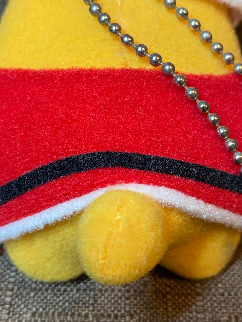 希少! ぷよまん本舗 カーバンクル サンタ コンパイル キーチェーン レトロ