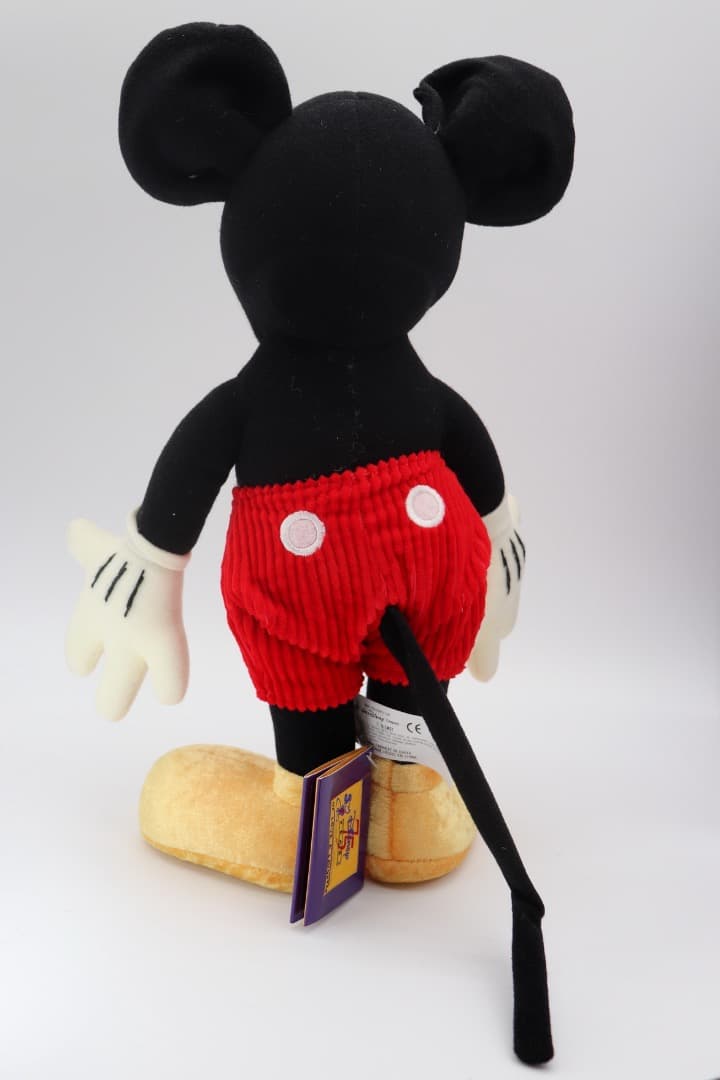 75周年ミッキーマウス ぬいぐるみ 約34cm レアアイテム