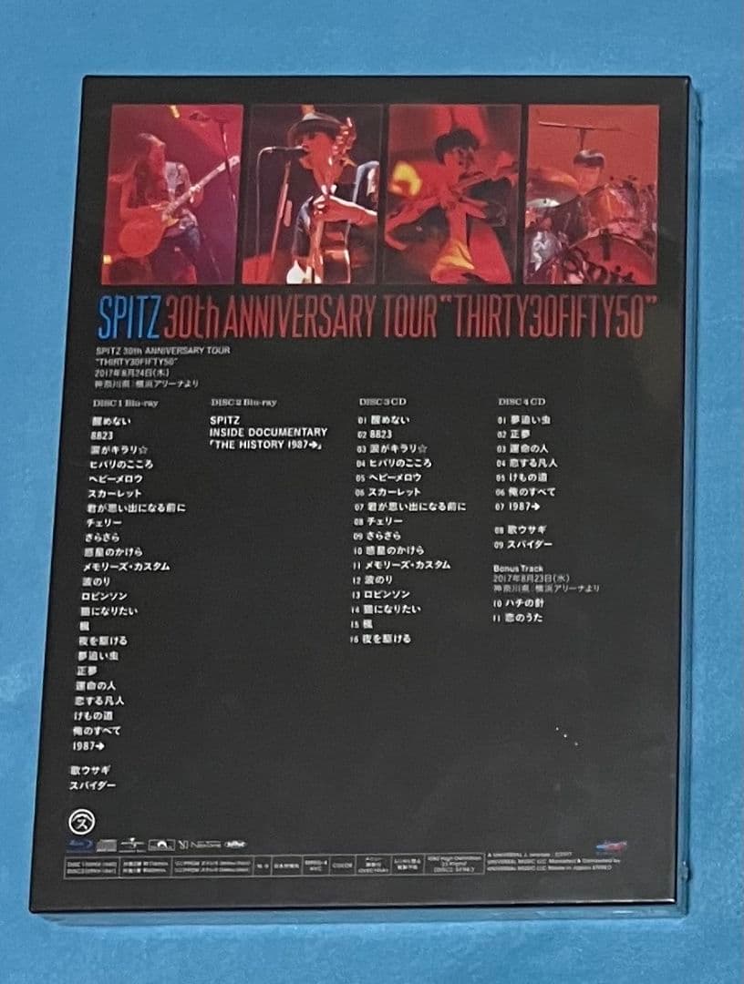 新品 スピッツ 30th ANNIVERSARY TOUR デラックス盤