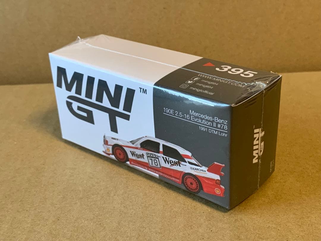MINI GT 1/64 メルセデスベンツ 190E 2.5-16 DTM