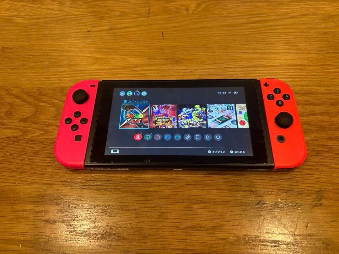 Nintendo Switch ネオンブルー/ネオンレッド 本体&別売り付属品