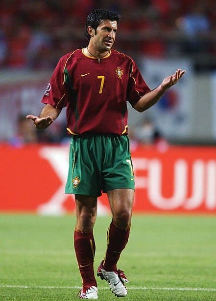 【黄金期】 2002 フィーゴ/ポルトガル代表 ユニフォーム 正規品