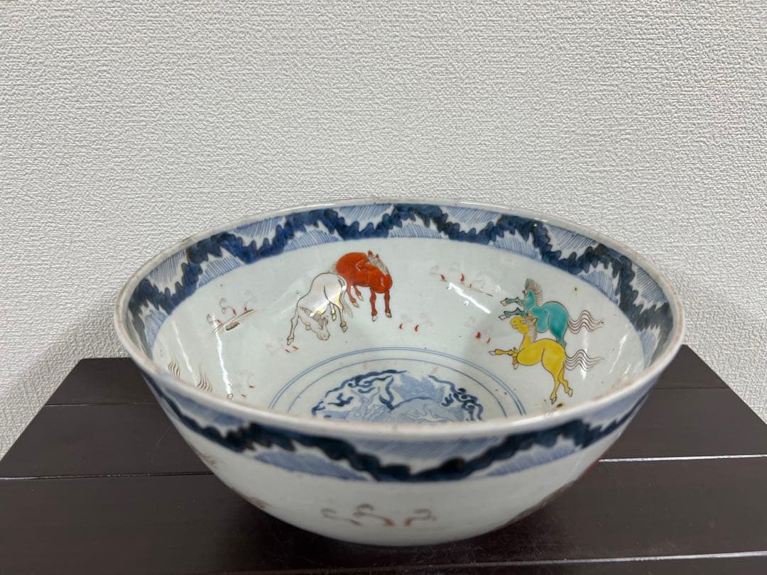 古美術　どんぶり　茶碗 江戸時代　MT 1--121