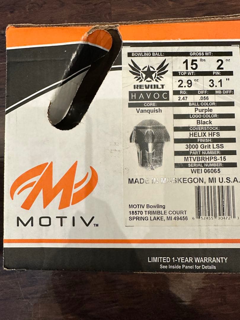 MOTIV リボルトハボック REVOLT HAVOC