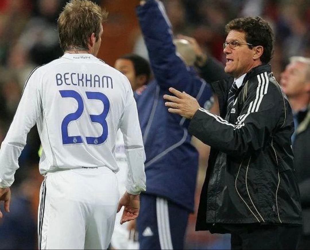 レアルマドリード ベッカム06/07CLユニ Lサイズ