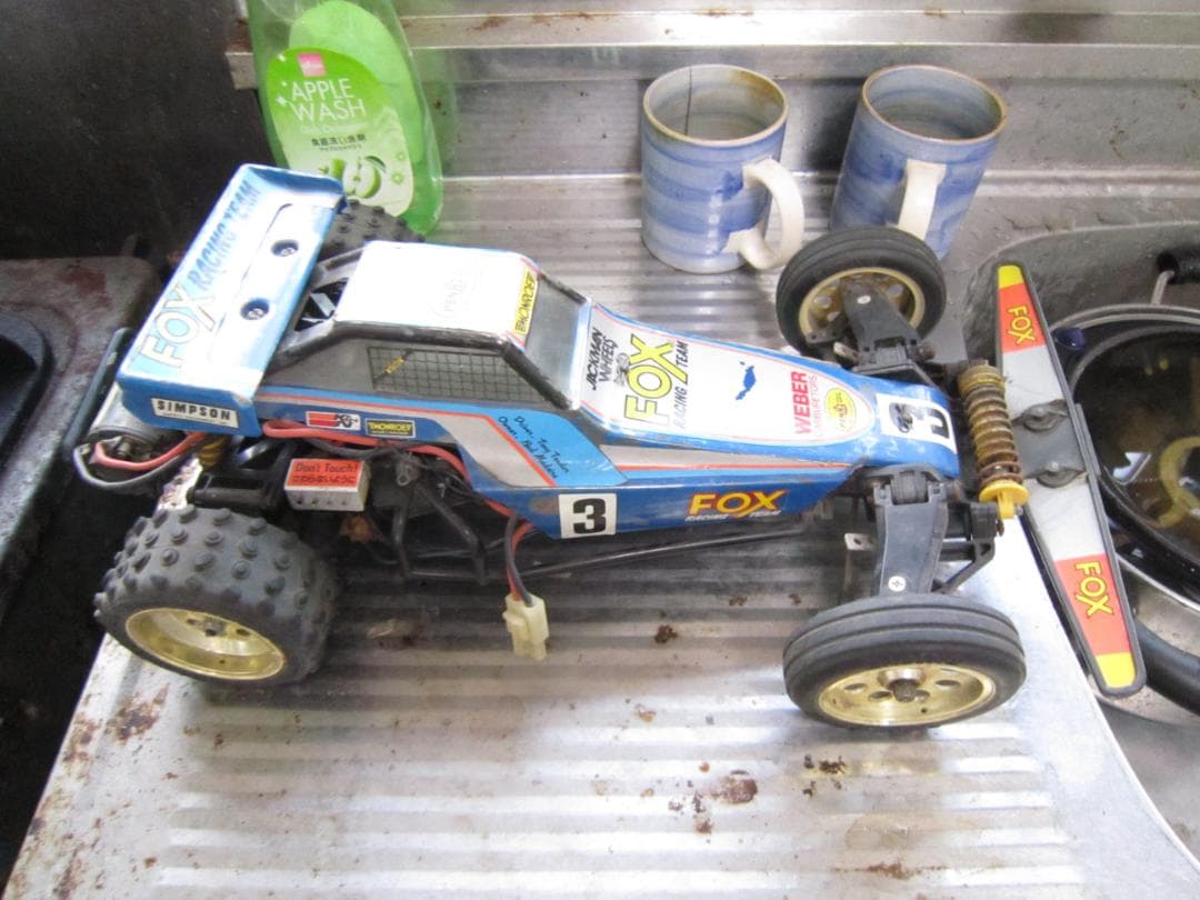 1/10 当時物 レトロバギー タミヤ フォックス ルマンモーター搭載 FOX