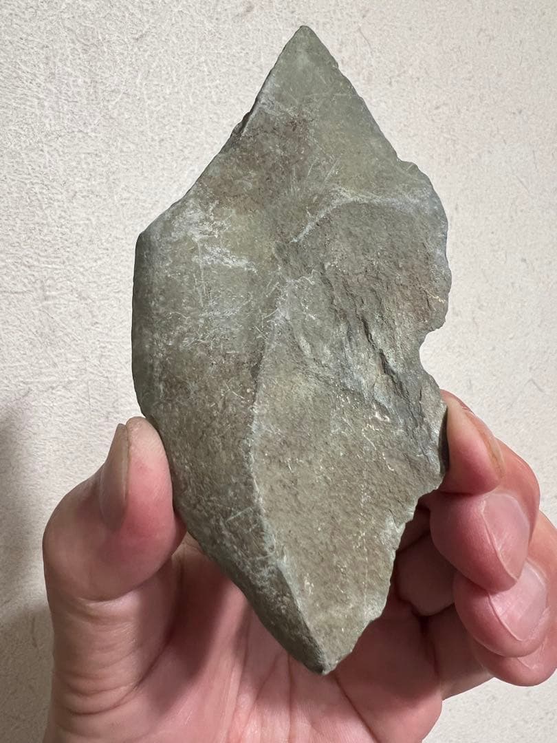 旧石器時代 打製石器 大型石斧 尖頭器 岩宿 群馬県 発掘 出土 骨董 古美術