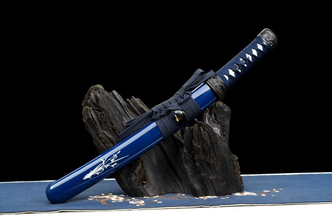 【竹瑶】古兵器 刀装具 日本刀　模造刀 居合刀 武士道 鑑賞用 美術刀 贈り物