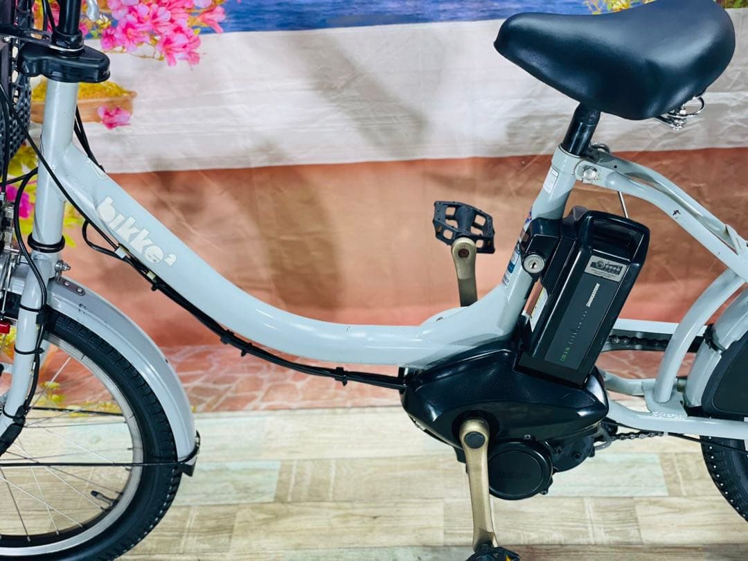 超人気！BIKKE ビッケ⭐️ブリヂストン子供乗せ電動自転車Y2715