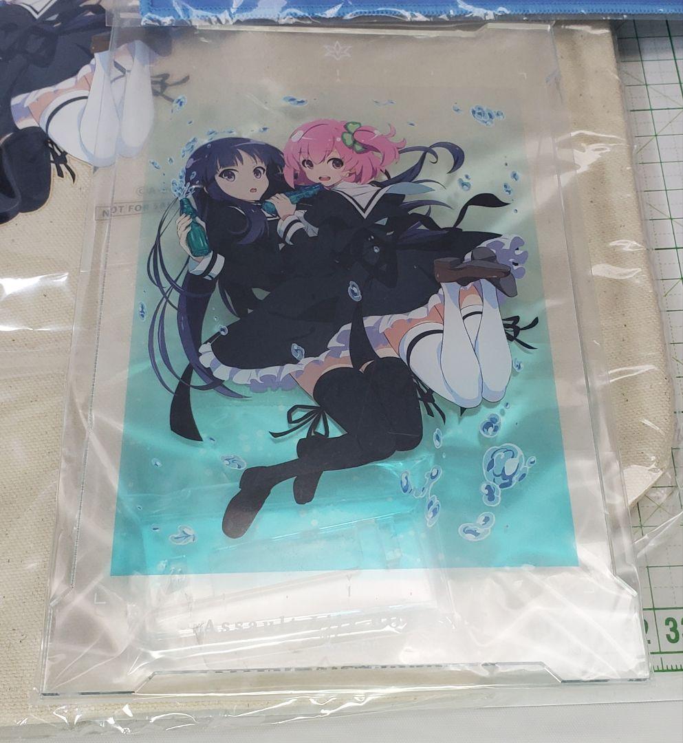 アサルトリリィBOUQUET　アクリルボード2枚・トートバッグ・ハンカチ