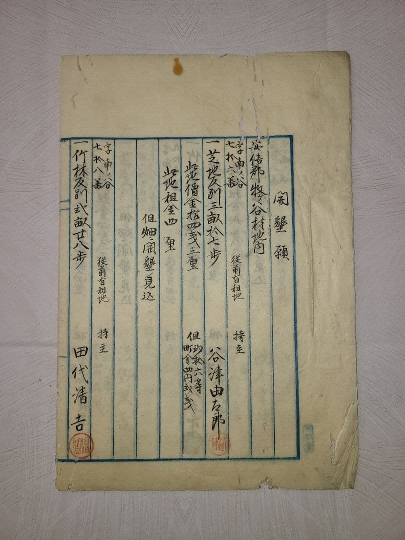 明治時代 駿河の国 安倍郡 牧ヶ谷村 開墾 地図 動向 歴史 資料 静岡県 葵区