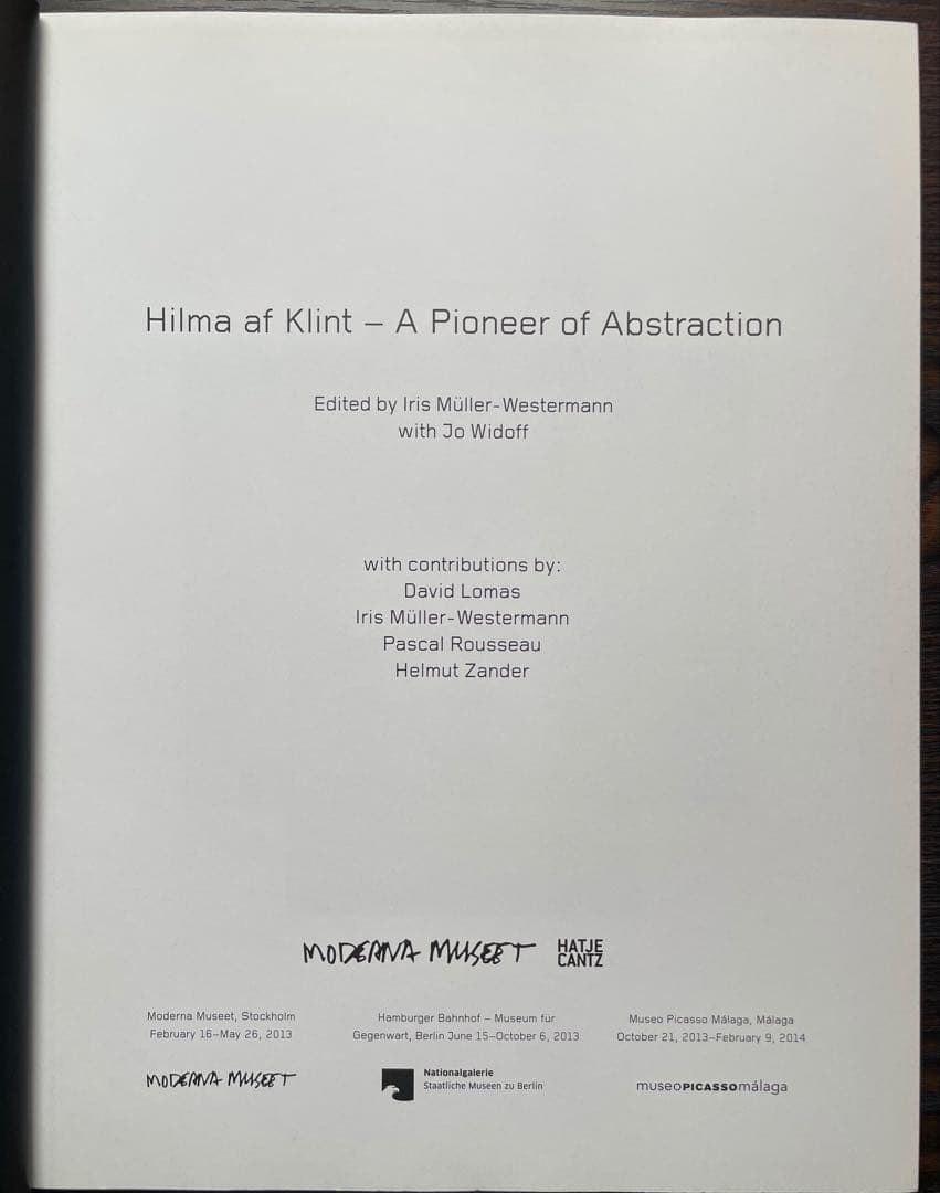 ヒルマ・アフ・クリント 【A Pioneer of Abstraction】