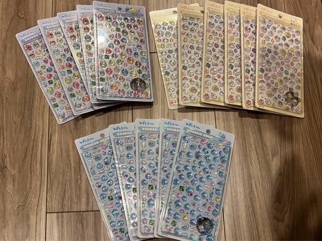 正規品　ボンボンドロップシール　ドロップブロックシール　うるちゅる　まとめ売り