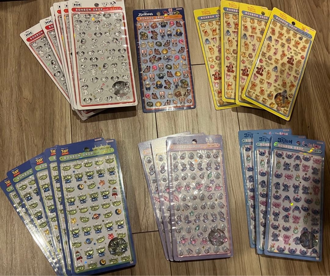 正規品　ボンボンドロップシール　ドロップブロックシール　うるちゅる　まとめ売り