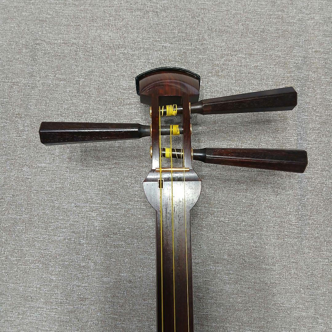 すぐに弾ける中棹三味線　皮破れなし　東さわり　地唄　民謡など