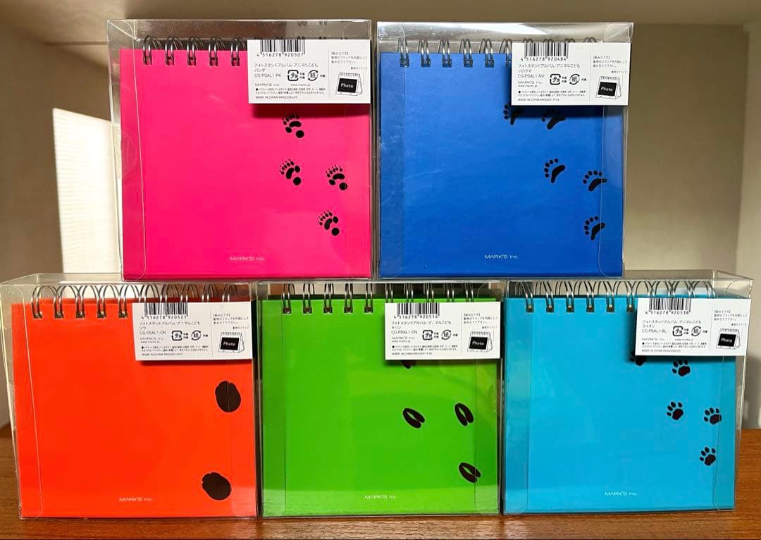 大容量収納　フォトスタンド　アルバムセット　アニマル　インテリア