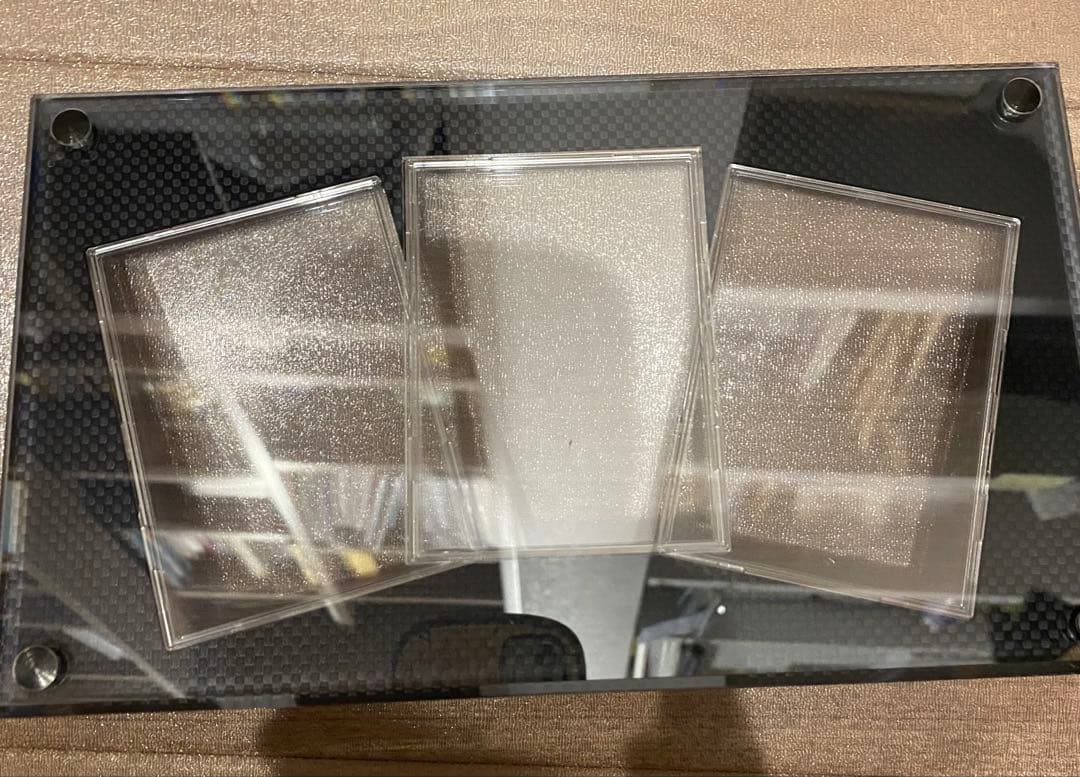 トライリス ginzo 三連扇形　カーボン調Var. オマケ有り