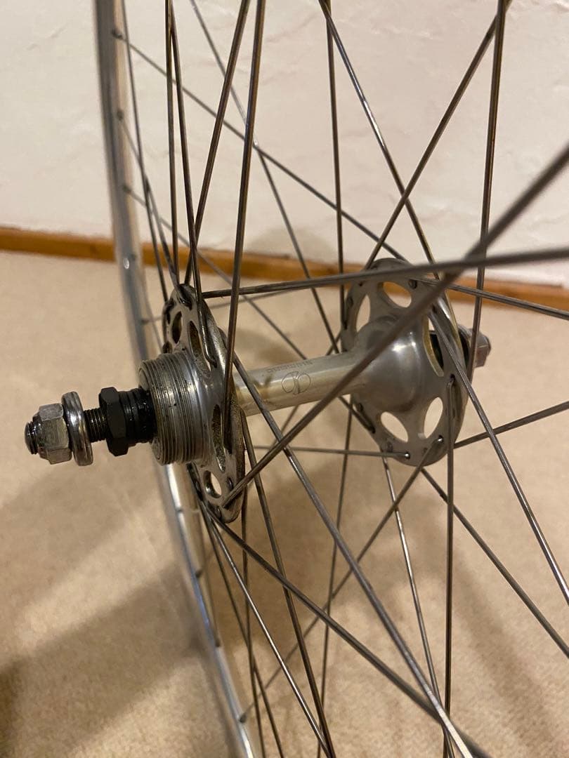 【超希少】T19 ROUGH PISTA 700c ピストホイール前後 競輪