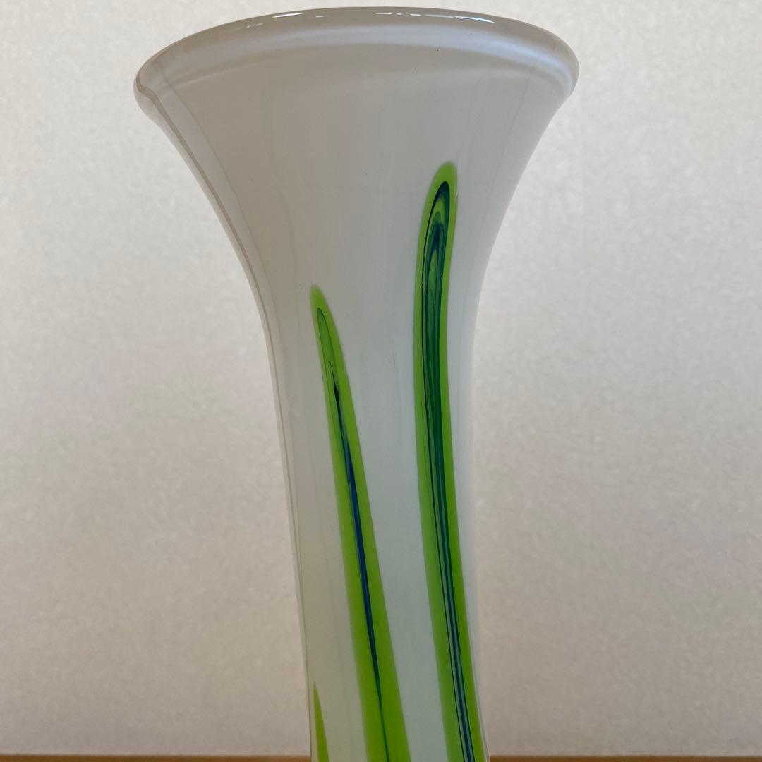 53cm 70`sイタリアヴィンテージハンドメイド花瓶　大型フラワーベース