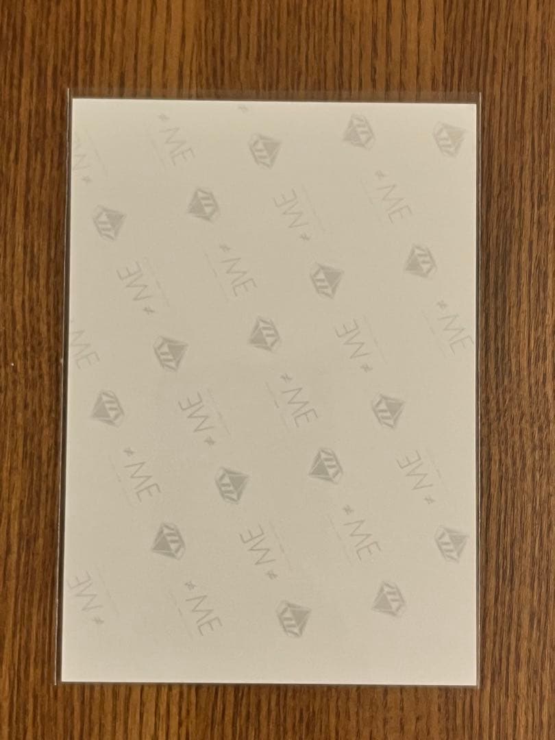 m*o様 ≠ME ノットイコールミー ノイミー 永田詩央里 直筆 生写真 一言コ