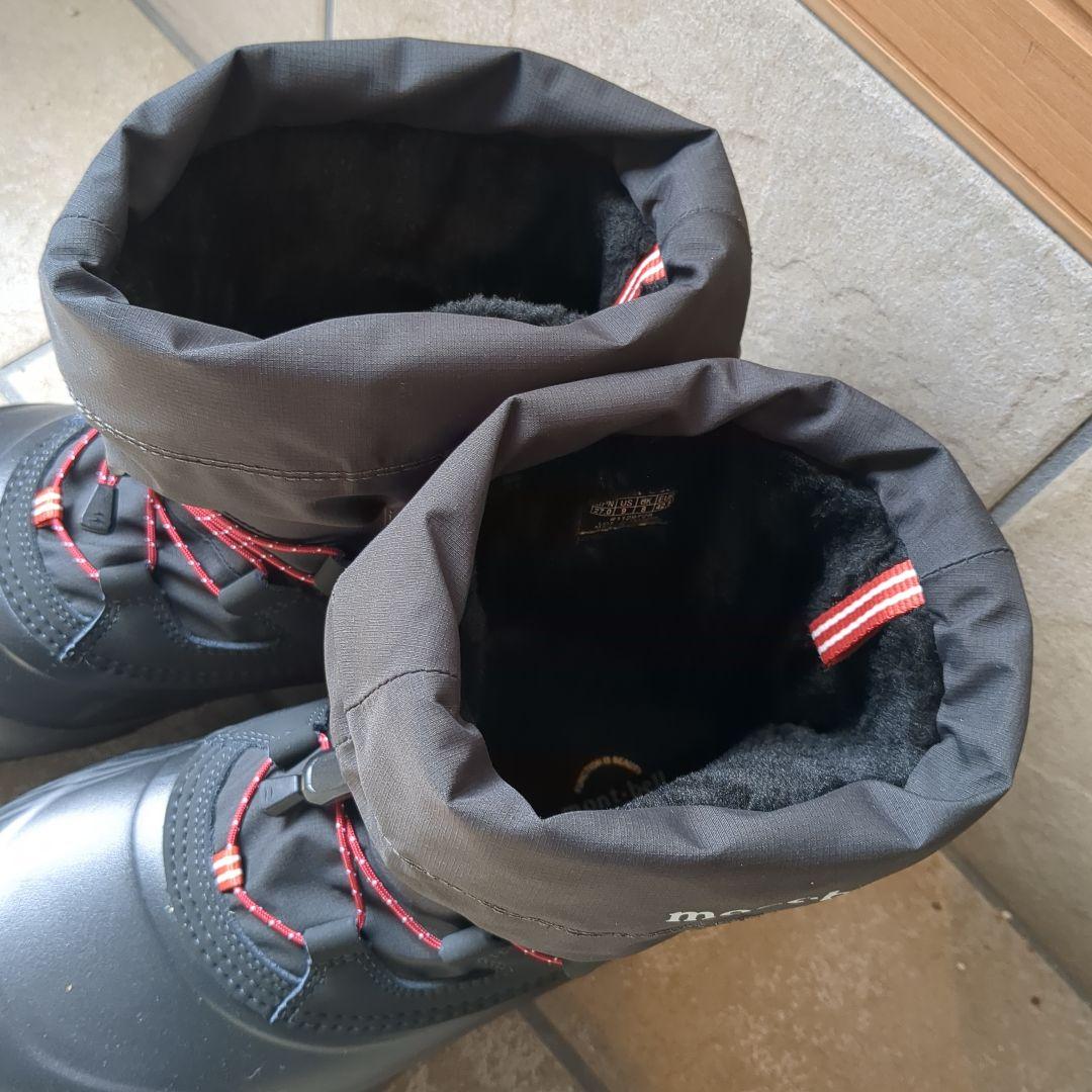 mont-bell パウダーブーツ ブラック