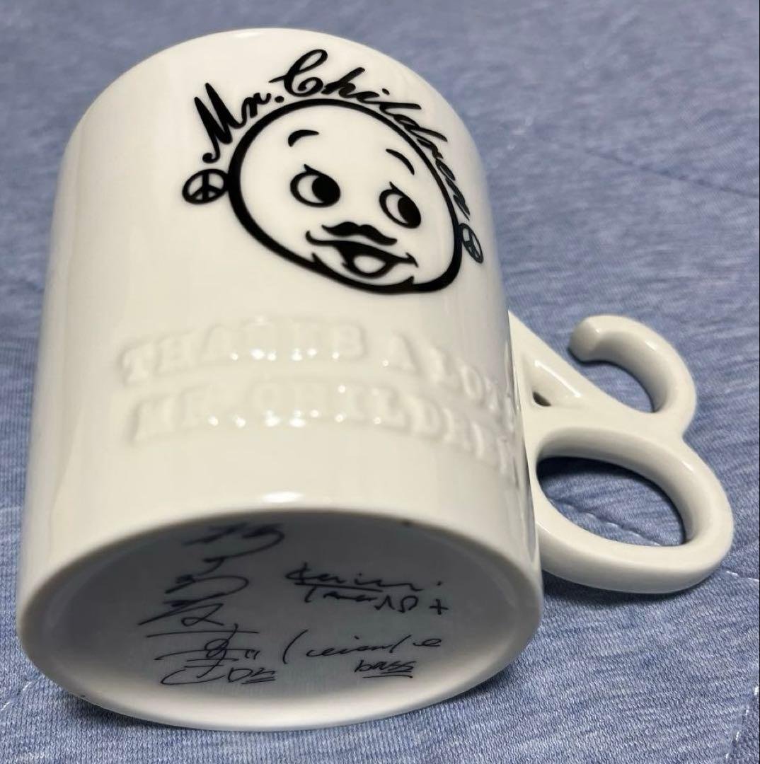 ［非売品］Mr.Childrenファンクラブ20年継続特典マグカップ：白黒セット