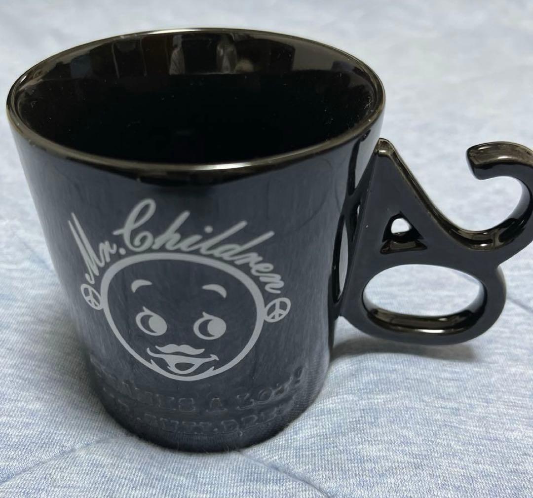 ［非売品］Mr.Childrenファンクラブ20年継続特典マグカップ：白黒セット