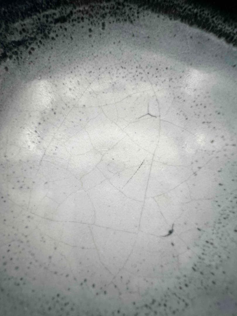 田中　宋時代黑釉窯変釉茶碗 黑釉建窯茶盞天目茶碗旧家蔵出し唐物(A-63)