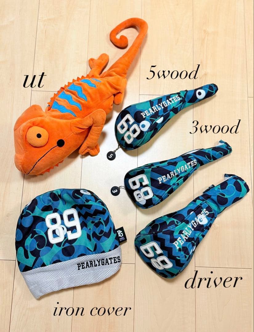 PEARY GATES スタンドバック ヘッドカバー付